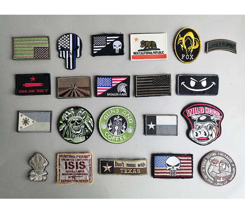 embroidered patches