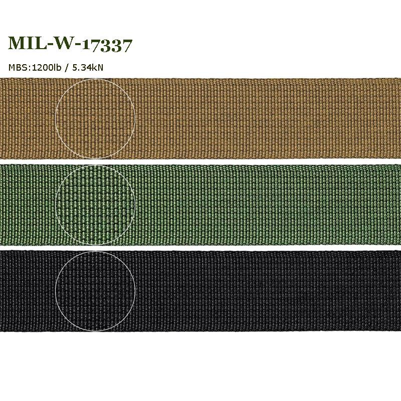 mil-w-17337 nylon webbing