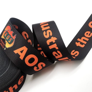 Custom printed webbing Custom printed webbing