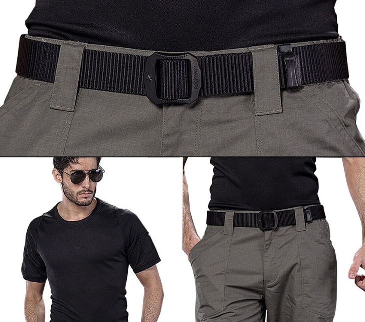 nylon web belt plastic buckle